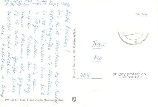 Neuhaus Rennweg Erholungsheim Ernst Thälmann – Bild 2