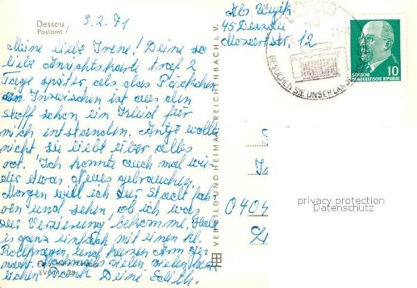 Dessau-Rosslau Postamt – Bild 2
