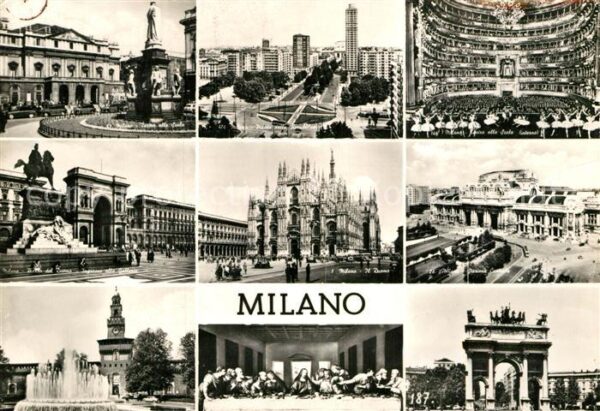 Milano Dom Scala