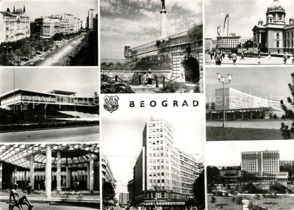 Beograd Belgrad Ortspartien