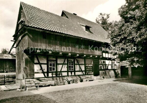 Rudolstadt Volkskundemuseum Thür. Bauernhäuser