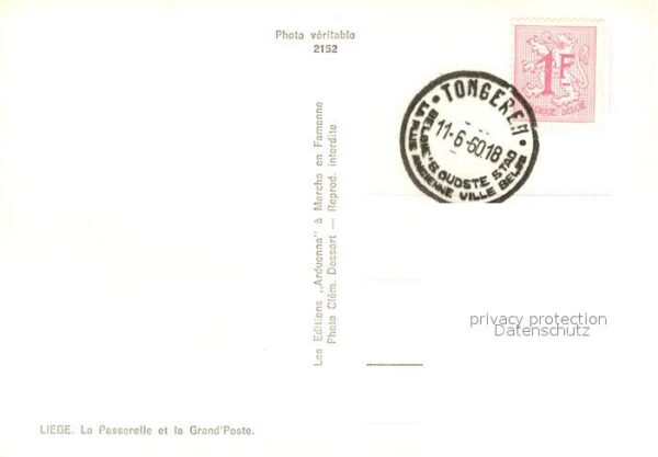 Liege Luettich Le Passerelle et la Grand Poste – Bild 2