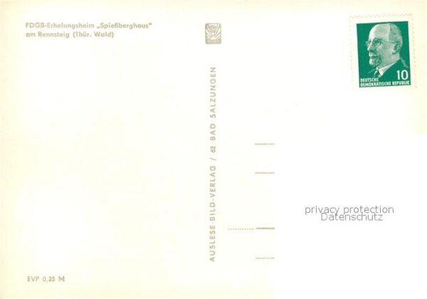 Rennsteig Erholungsheim Spießberghaus – Bild 2