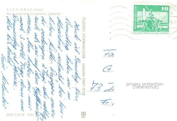 Alexisbad Harz Reichsbahnerholungsheim Selketal – Bild 2