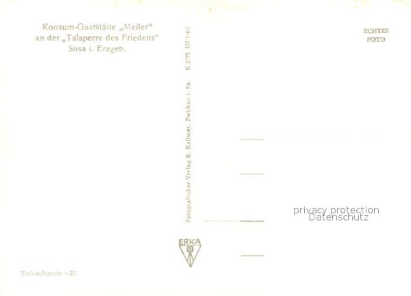 Sosa Erzgebirge Restaurant Meiler Talsperre des Frieden – Bild 2