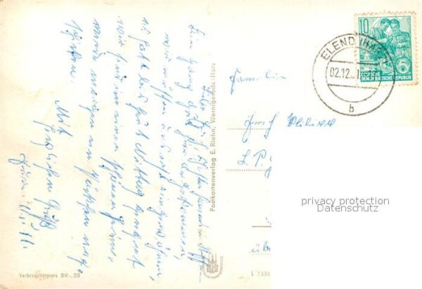 Elend Harz Genersungsheim Fritz Heckert – Bild 2