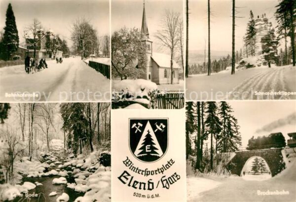 Elend Harz Schnarcherklippen Brockenbahn Bode Bahn