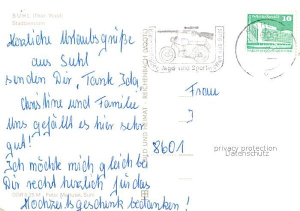 Suhl Thueringer Wald Stadtzentrum – Bild 2