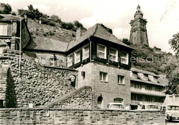 Kyffhaeuser Kyffhäuserdenkmal zum Erholungsheim Glü