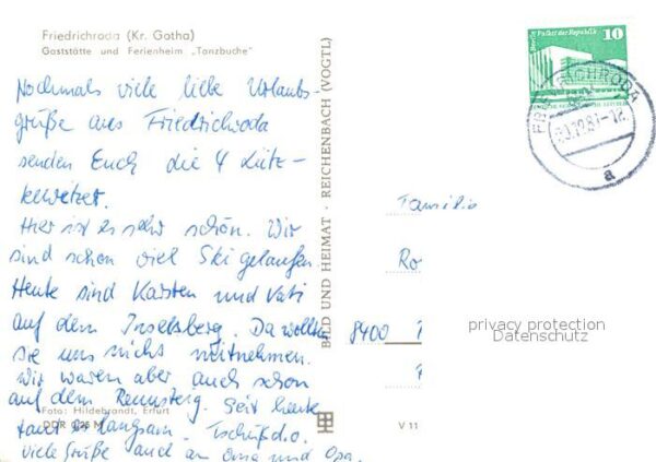 Friedrichsroda Restaurant Ferienheim Tanzbuche – Bild 2