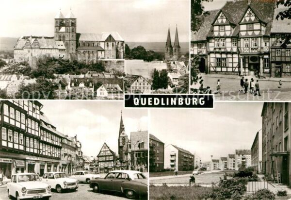 Quedlinburg Schloß Stiftskirche Geburtshaus Klopsto