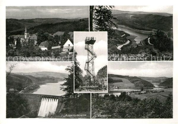 Koverstein Lieberhausen Unnnenberg Genkeltalsperre