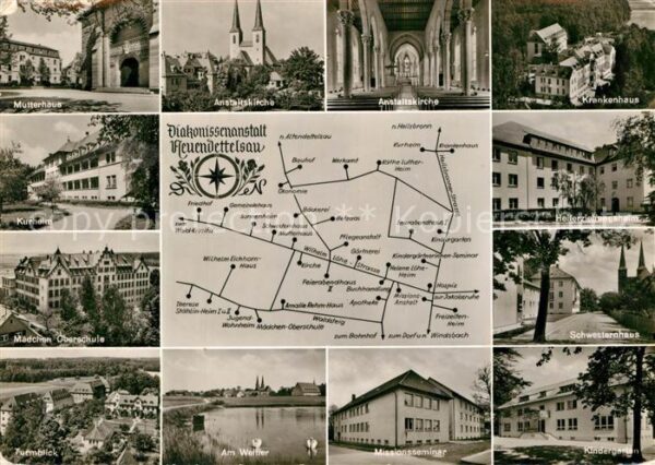 Neuendettelsau Mutterhaus Krankenhaus Schwesternhaus K