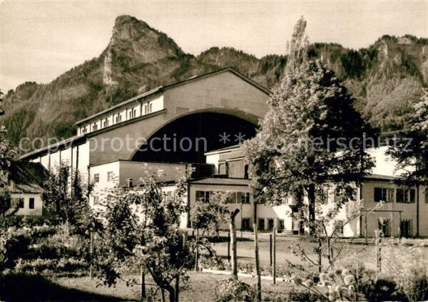 Oberammergau Passionstheater gegen Kofel