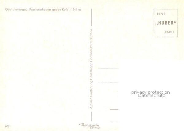 Oberammergau Passionstheater gegen Kofel – Bild 2
