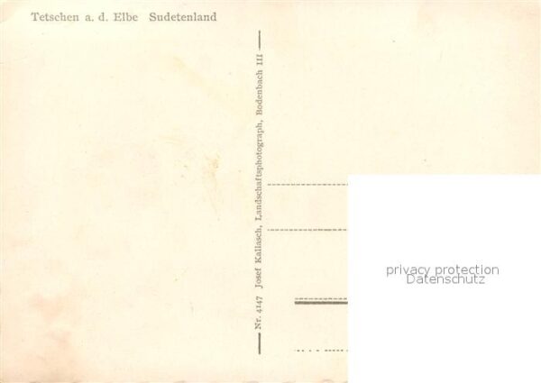 Tetschen-Bodenbach Boehmen Fliegeraufnahme Flusspartie mit Quaderb – Bild 2