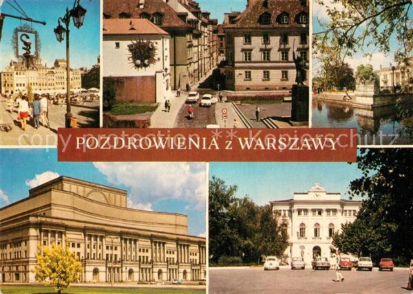 Warschau Masowien Theater Bibliothek Universität