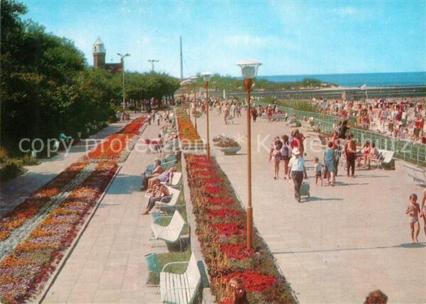 Ustka Strandpromenade