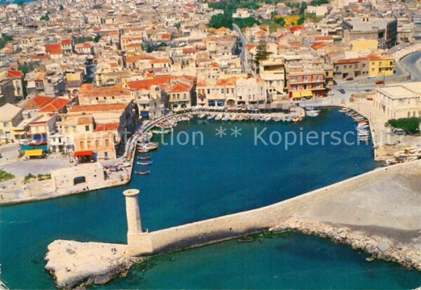 Rethymno Kreta Fliegeraufnahme
