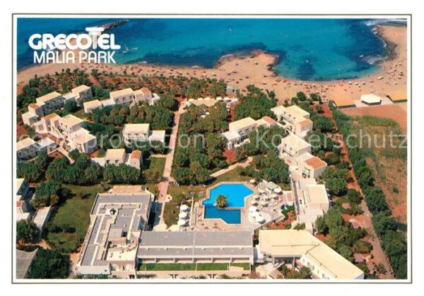 Malia Stalida Fliegeraufnahme Grecotel