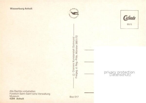 Anholt Fliegeraufnahme Wasserburg – Bild 2