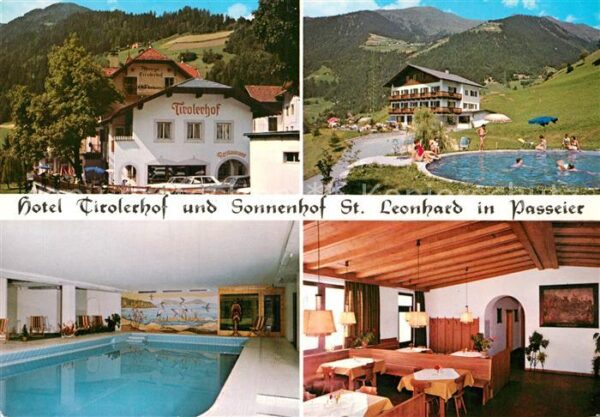 St Leonhard Passeier Hotel Tiroler Hof Hallenbad Gaststube F