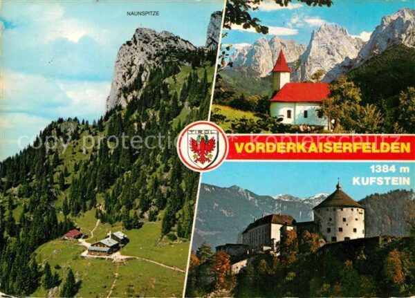Vorderkaiserfelden Naunspitze Kirche Burg