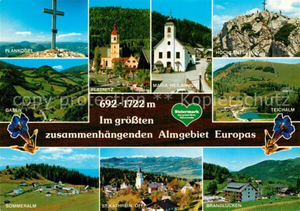 Steiermark Plankogel Gasen Someralm Brandlucken Te