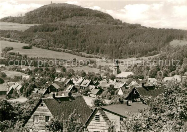 Geising Erzgebirge Panorama Geisingberg
