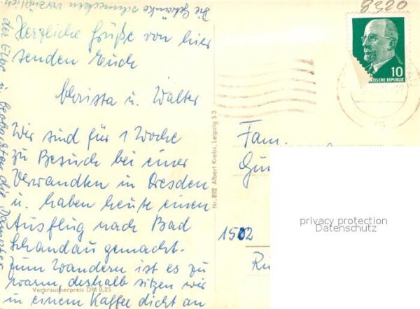 Bad Schandau Blick vom Fahrstuhl – Bild 2