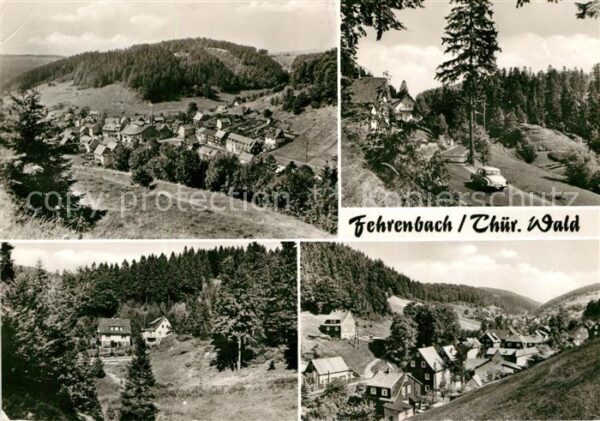 Fehrenbach Thueringer Wald Gesamtansicht Teilansicht