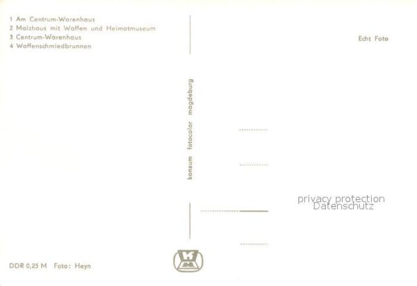 Suhl Thueringer Wald Centrum Warenhaus Malzhaus Waffen- und – Bild 2