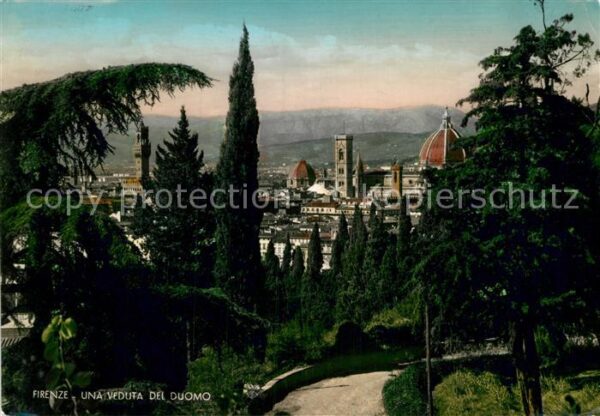 Firenze Florenz Blick zum Dom