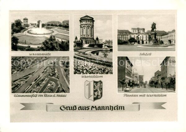 Mannheim Schloss Wasserspiele Fliegeraufnahme Zu