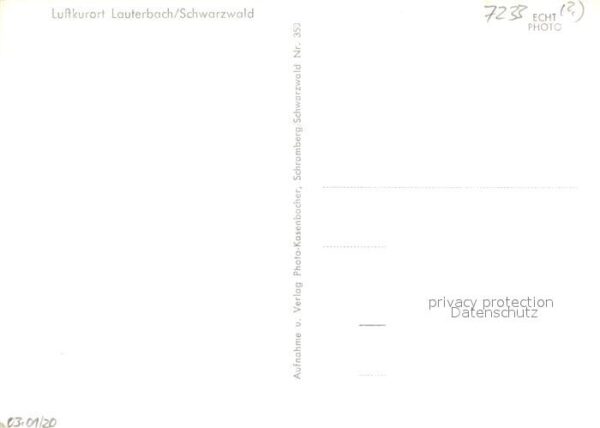 Lauterbach Schwarzwald Teilansicht – Bild 2