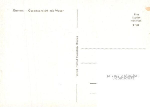 Bremen Gesamtansicht mit Weser – Bild 2