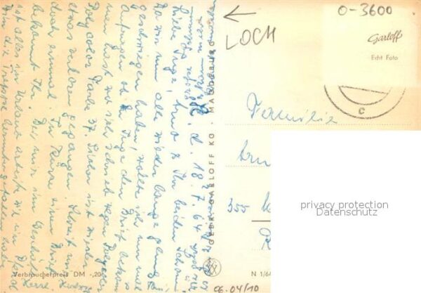 Halberstadt Sommerbad Marie Hauptmann Stift Frieden – Bild 2