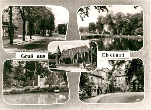 Ebstorf Platz Kirche Park Weiher
