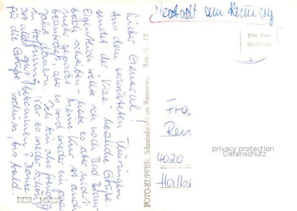 Neustadt Rennsteig Waldbaude Dreiherrnstein – Bild 2