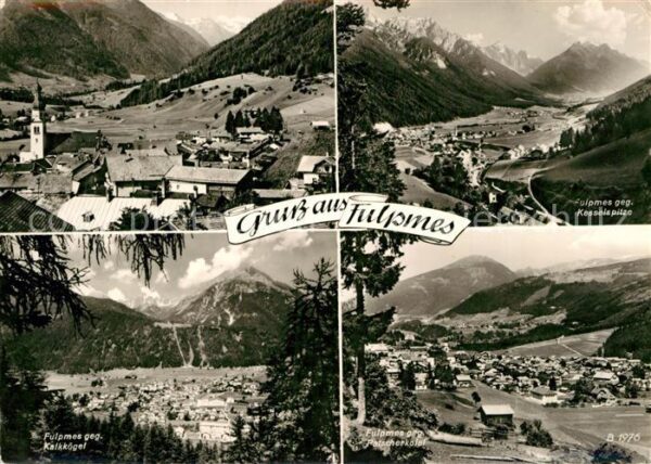 Fulpmes Tirol Kesselspitze Teilansicht Kalkkögel Pats