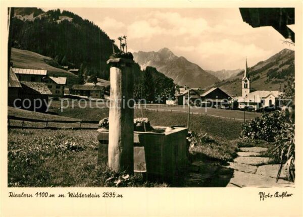 Riezlern Kleinwalsertal Vorarlberg Widderstein