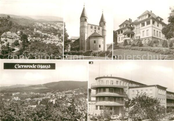 Gernrode Harz Erholungsheim Stubenberg Stiftskirche S