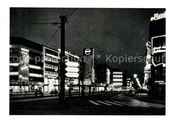 Hannover Steintor bei Nacht