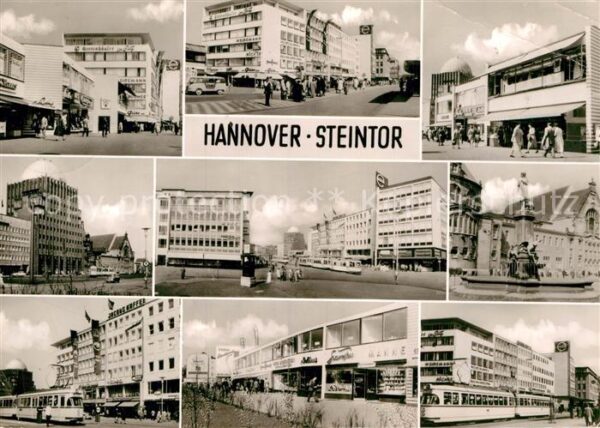 Hannover Das Steintor und Georgenstrasse