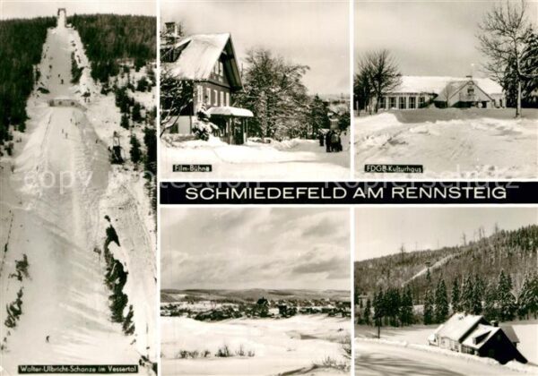 Schmiedefeld Rennsteig Walter Ulbricht Schanze Film Bühne Kult