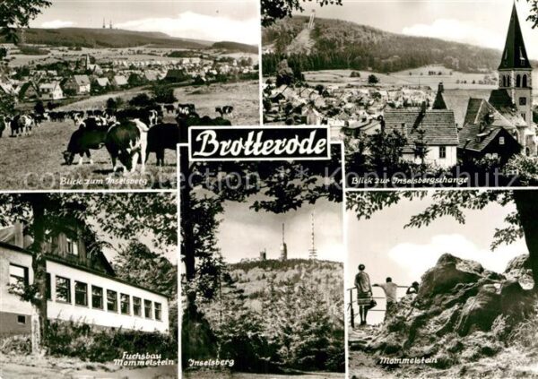 Brotterode Inselsburgschanze Fuchsbau Mommelstein