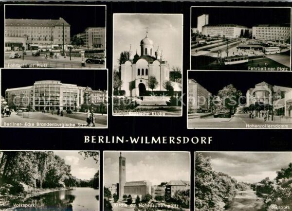 Wilmersdorf Berlin Ferbelliner Platz Brandenburgische Stra