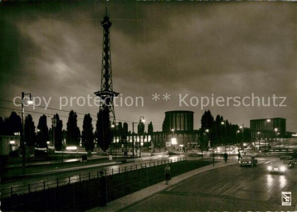 Berlin Ausstellungsgelände mit Funkturm