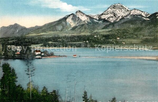 Faakersee mit Mittagskogel Karawanken