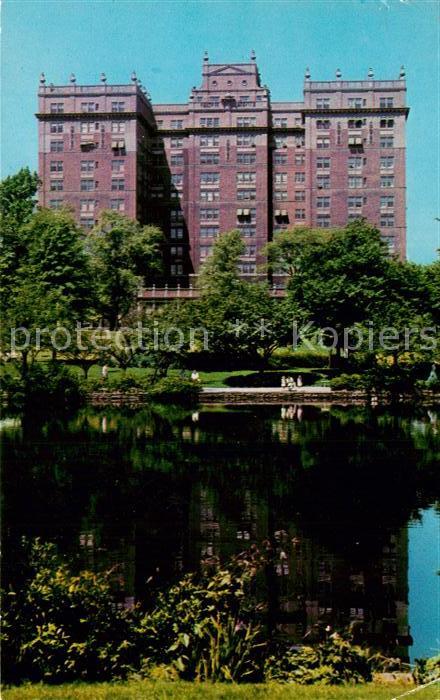 Cleveland Ohio Wade Park Manor Hotel Lake